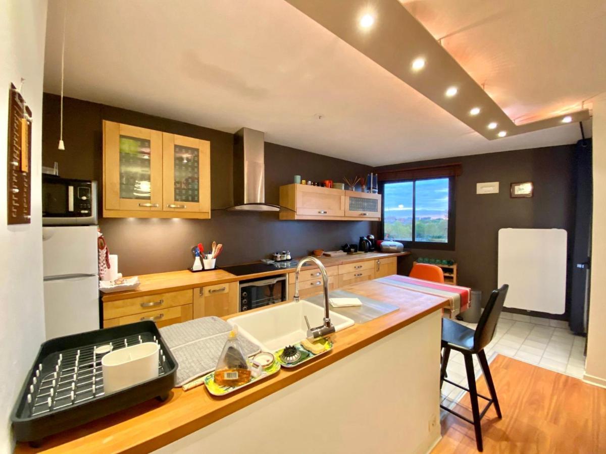 Appartement La Garonne - T3 Avec Parking Prive à Toulouse Extérieur photo